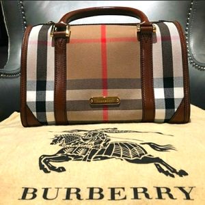 Burberry bowling bag
